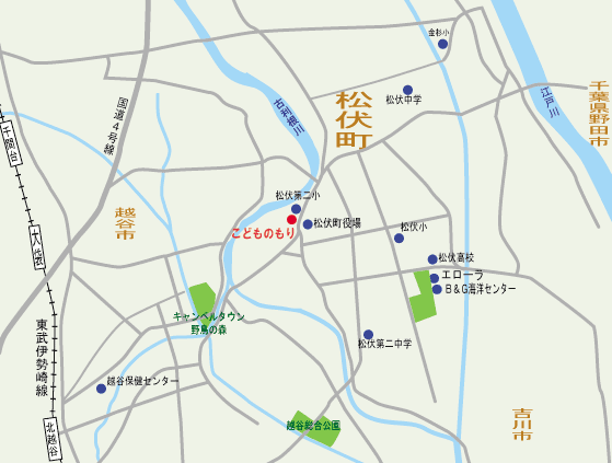 駅からの地図